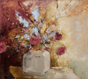 Bloemen in vaas Annemiki Bok